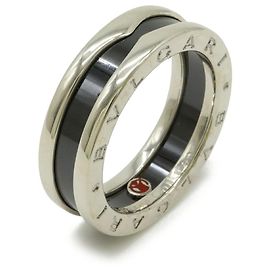 Bulgari Bvlgari B.zero1 Save the Children Ring Black Silvery