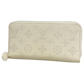 Louis Vuitton-Louis Vuitton Mahina Zippy Wallet-White