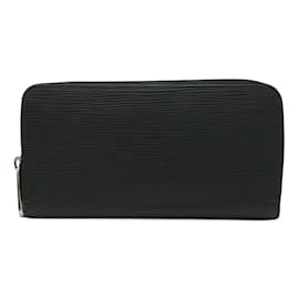 Louis Vuitton-Louis Vuitton Epi Zippy Long Wallet-Black