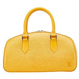 Borsa a mano Jasmin Epi Louis Vuitton Giallo