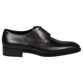 Saint Laurent Adrien Leather Derbies Black