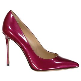Pumps in pelle Godiva di Sergio Rossi Rosa