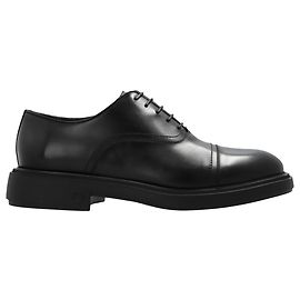 Oxford de couro Salvatore Ferragamo Preto