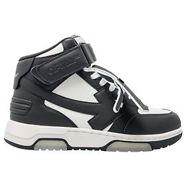 Off White Out Of Office Mid Top Sneakers Black