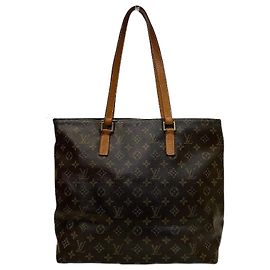 Borsa Cabas Mezzo Monogram 2way di Louis Vuitton Marrone