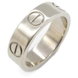Cartier-Cartier Love Au750 Ring Size 7-Silvery,Metallic