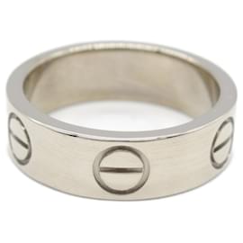 Cartier-Cartier Love Au750 Ring Size 7-Silvery,Metallic