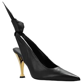 Givenchy-Givenchy Beauw Slingback Pumps-Black