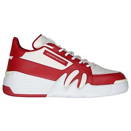 Baskets en cuir Giuseppe Zanotti Rouge