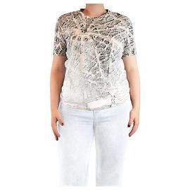 Christian Dior Camiseta mapa de París neutro - talla L Otro
