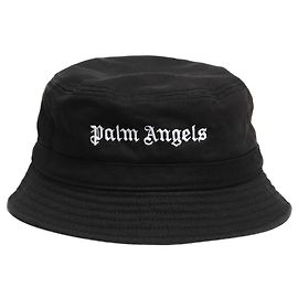 Palm Angels Cappello bucket nero Nero