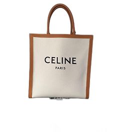 Cabas de lona Triomphe da Céline Branco