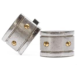 Cartier-Abotoaduras Cartier Santos em prata 925-Prata