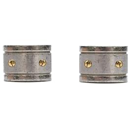 Cartier-Abotoaduras Cartier Santos em prata 925-Prata