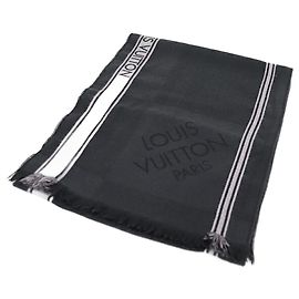 Louis Vuitton Echarpe Messager Damier Geant Anthrazitgrau