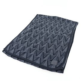Sciarpa Louis Vuitton Gaston V in grigio Marrone