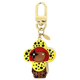 Louis Vuitton-Louis Vuitton Yayoi Kusama Porto Cle Vivienne Infinity Dot Bag Charm Keychain-Black,Red,Yellow