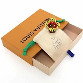 Louis Vuitton-Louis Vuitton Yayoi Kusama Porto Cle Vivienne Infinity Dot Bag Charm Keychain-Black,Red,Yellow