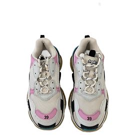 Baskets Triple S de Balenciaga Blanc
