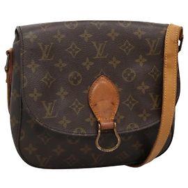 LOUIS VUITTON Monogram Monogram Saint Cloud GM Bolsa de Hombro M51242 Auth ep9469 Monograma