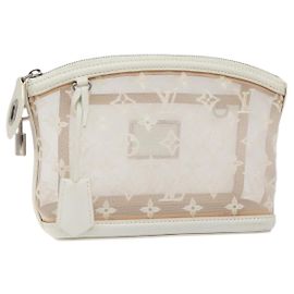 LOUIS VUITTON Monogram Transparent Lockit Clutch Bag M40700 LV Auth 131195V Monogram