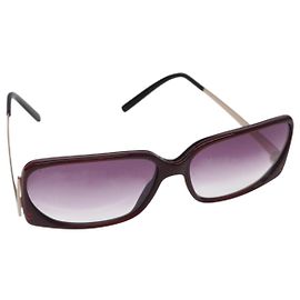 Gafas de sol LOEWE de plástico rojo Auth bs27709 Roja