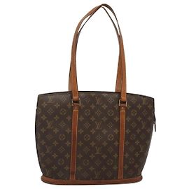 LOUIS VUITTON Borsa Tote Babylone Monogram M51102 LV Auth 130124 Monogramma