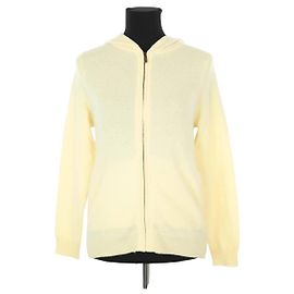 Eric Bompard Chaleco de cachemira Amarillo