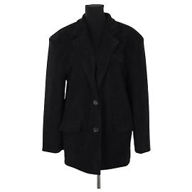 Autre Marque Suede blazer Black