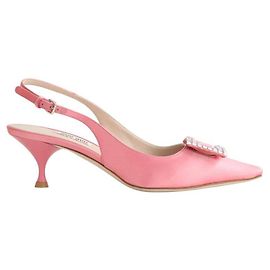 Miu Miu Lederabsätze Pink