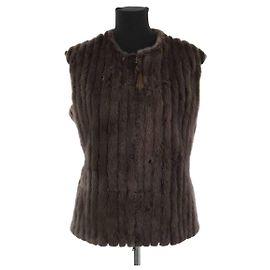 Louis Vuitton Fur jacket Brown