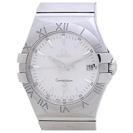 Omega Constellation Globemaster Prata