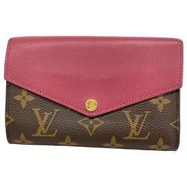 Kompakte Geldbörse Pallas Monogram Louis Vuitton Dunkelviolett