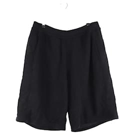 Burberry-Cotton shorts-Black