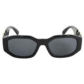Versace Gafas de sol negras Negro