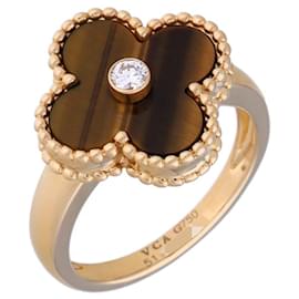 Van Cleef & Arpels-Bague Vintage Alhambra en Œil de Tigre de Van Cleef & Arpels-Autre