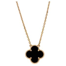 Van Cleef & Arpels-Collier Vintage Alhambra Onyx de Van Cleef & Arpels-Autre