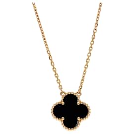 Van Cleef & Arpels-Collier Vintage Alhambra Onyx de Van Cleef & Arpels-Autre
