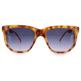 Givenchy Óculos de sol vintage marrons para mulheres Paris mod A 02 53/20 Marrom