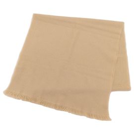 Gucci Cachecol de lã 100% com logo G entrelaçado bege Bege