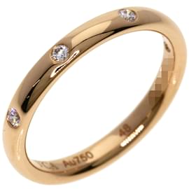 Van Cleef & Arpels-Bague en or rose 18K avec diamants Van Cleef & Arpels-Autre