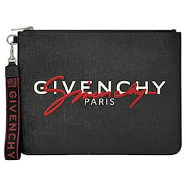 Borsa a mano da uomo Givenchy Nero Rosso