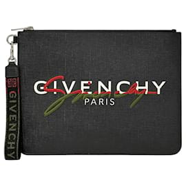 Givenchy-Givenchy Men's Clutch Bag-Black,Red