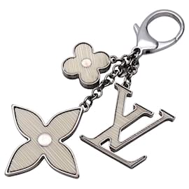 Louis Vuitton-Louis Vuitton Metal Key Chain-Silvery,White
