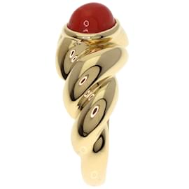 Van Cleef & Arpels-Bague en corail Van Cleef & Arpels en or jaune 18K-Autre