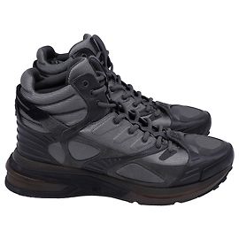 Givenchy Giv 1 TR High-Top Sneakers aus grauem Polyester Grau