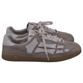 Baskets basses Amiri Pacific Bones en daim beige Beige