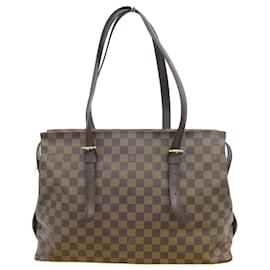 Louis Vuitton-Louis Vuitton Damier Chelsea Tote Bag-Brown