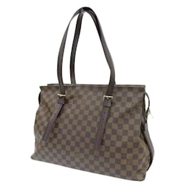 Louis Vuitton-Louis Vuitton Damier Chelsea Tote Bag-Brown
