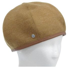 Hermès Cappello berretto Hermes Saint Honore Marrone Chiaro Marrone Marrone chiaro